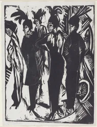 Five Women on the Street
