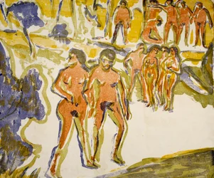 Group of Swimmers