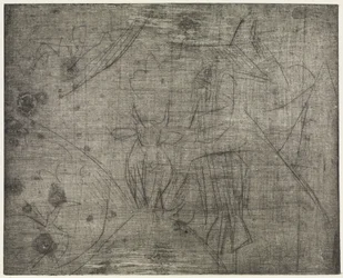 Cows on the Path, Fountain in the Background / Cows and Shepherd in the Mountains