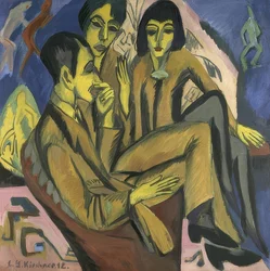Artist Group (Conversation of the Artists). 1913