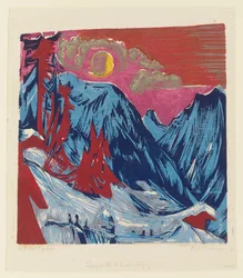 Meadow at Moonset