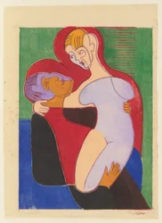 Loving Couple (Elisabeth and Julius Hembus)