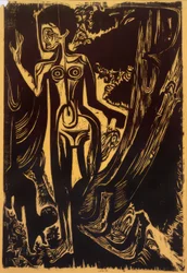 Naked Woman in the Forest