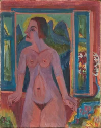 Nude Woman at Window