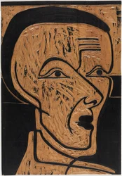 Self-Portrait, Drawing Stick