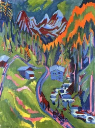 Sertig Path in Summer
