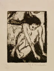 Seated Naked Girl