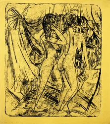 Two Nudes at the Window