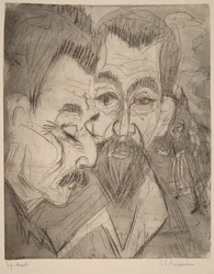 Two Peasant Heads