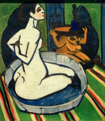 Female Nude in the Tub