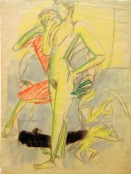 Two Figures in a Room