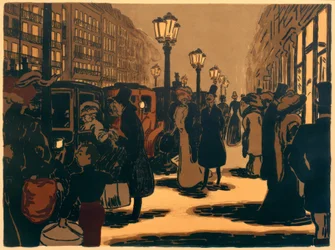 Paris Street Scene