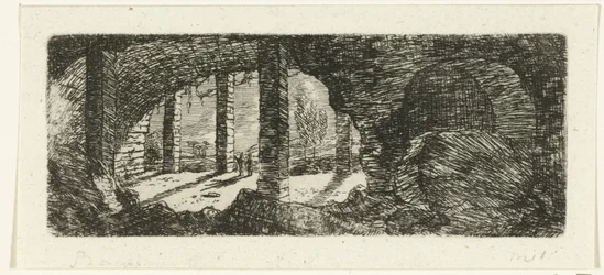 Ruins of Fort Saint Peter near Maastricht