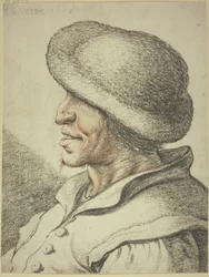 Bust of a Peasant in Left Profile