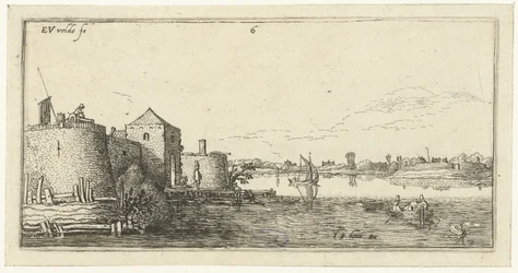 Fort with Defenses of Tholen on the Scheldt (Landscapes)