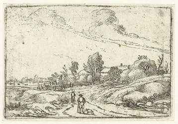 Path along a farm