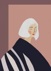 Calm Woman Portrait