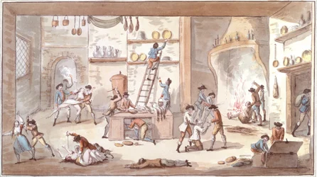 Sacking a Farm during the Period of the French Revolution