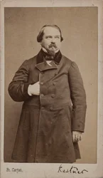 Portrait of the Composer Jean-Georges Kastner 1810-1867, 1867