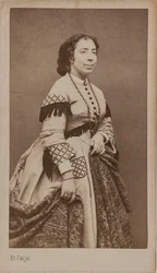 Portrait of the singer and composer Pauline Viardot