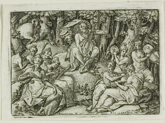 Apollo and the Muses