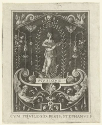 Music, Four Liberal Arts, Perspective and Architecture, Represented by Women (later version) (series title)