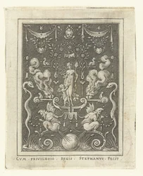 Venus with Amor between Four Burning Hearts (series title)