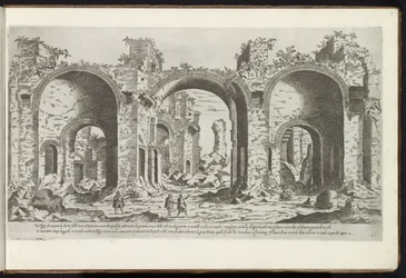 Ruins of the Baths of Caracalla in Rome