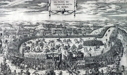 Festa di Testaccio 1554