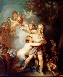 Venus and Adonis, 1750s