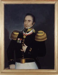 Portrait of Andre Hipolito Bouchard, by Etienne Prosper Berne-Bellecour