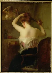 Woman Arranging her Hair, 1903
