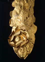 Diadem (crown), from Spina (Emilia Romagna). Etruscan civilization, 4th Century BC.