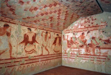 Etruscan Art: Frescoes Depicting Banquet Scenes