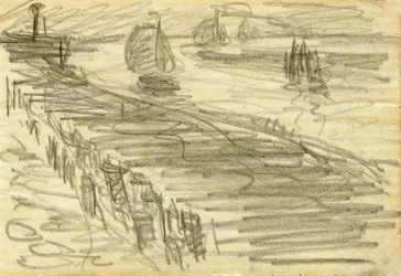 Sailing Ships on the Scheldt