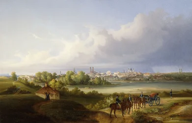 A View of Munich and the Isar River