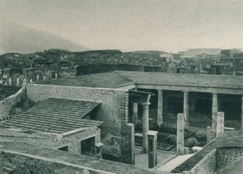 House of the Vettii, Pompeii, Italy, 1927