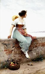 A Pensive Moment, 1896