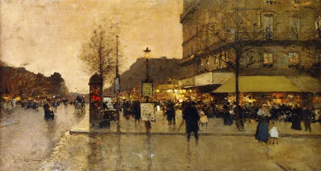 A Parisian Street Scene
