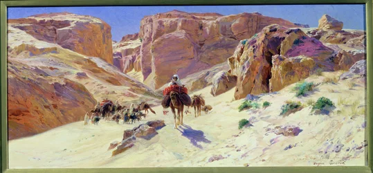 Caravan in the Desert