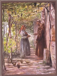 Friar Masseo is appointed doorkeeper