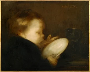 Child with Plate