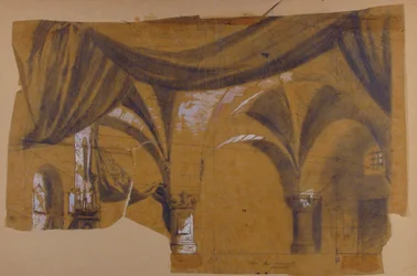 Design for a Stage Set at the Opéra, Paris