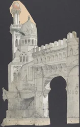 Design for a Stage Set at the Opera, Paris