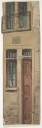 Design for a Stage Set at the Opéra, Paris