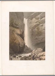 View of the Dard Waterfall