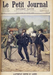 Assassination attempt on Fernand Labori, one of the lawyers defending Alfred Dreyfus at his second court martial in Rennes 