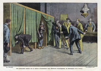 First Tests of the Isolation Cabin During the Elections in Brittany