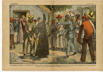 Persecutions in Mexico - Religion Faith, Revolution, Mexico, Catholic Catholicism - Confessional Confession - Cures