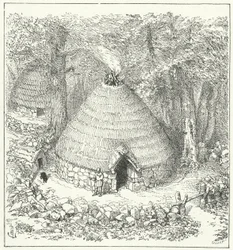 Ancient Pelasgian hut